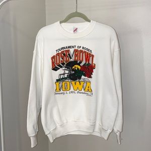 Iowa Hawkeyes ‘91 Rose Bowl Sweater Size Kids XL